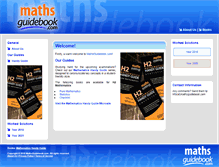 Tablet Screenshot of mathsguidebook.com